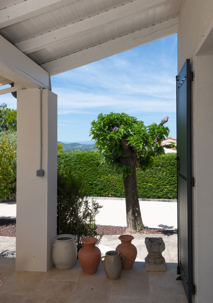 extérieur, terrain de pétanque, terrasse